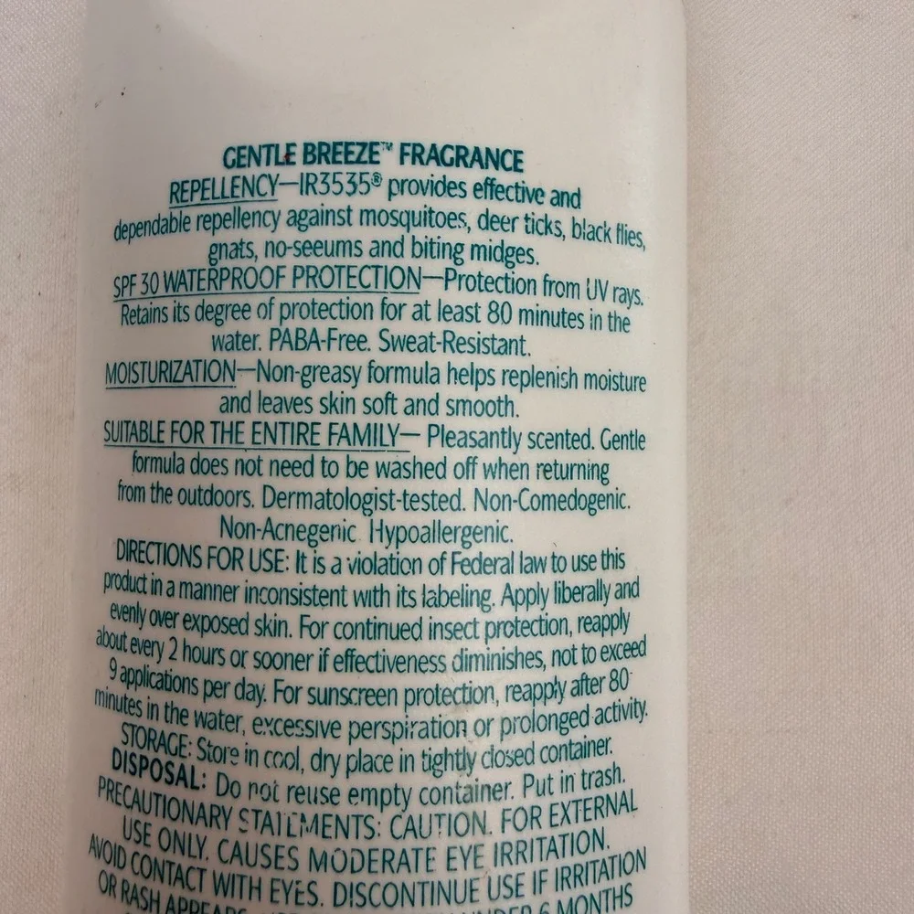 Avon Skin So Soft Bug Guard Plus SPF 30 Insect Repellent Lotion 4oz Lot of 3
